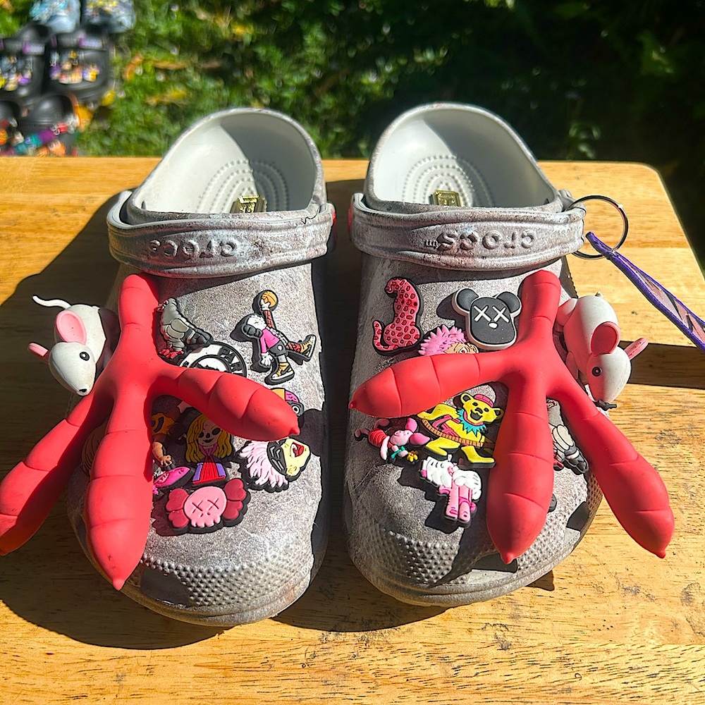 Staple crocs art Basel